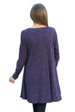 Orchid Swingy Layered Long Sleeve Tunic